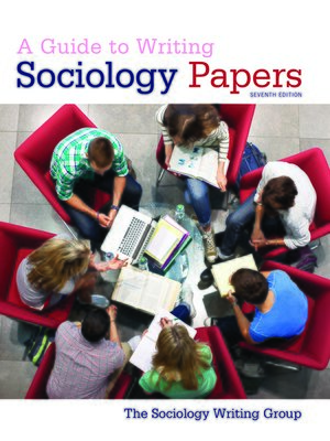cover image of A Guide to Writing Sociology Papers